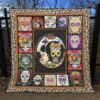 Skull Quilt Blanket Ver 68  Quilt